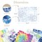 Better Office Products Decorative File Folders, 6 Designs, 9.5in. x 11.5in. with 1/3 Cut Tab, Tie Dye Designs, 12PK 80014 - alternate 2